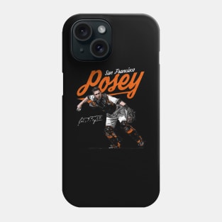 Buster Posey San Francisco Score Phone Case