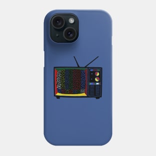 Colorful Sprinkle TV Testing Pattern Phone Case