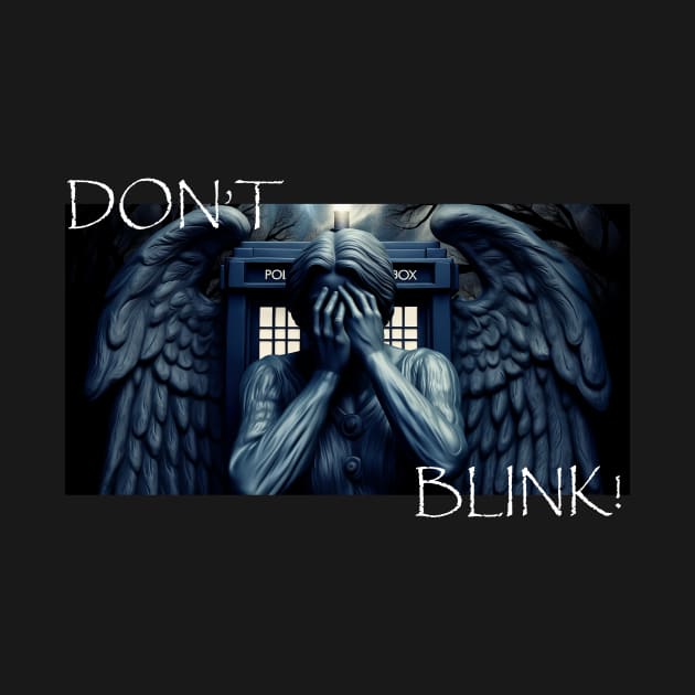 Doctor Who 'Don't Blink!' Weeping Angel by Scribbles2Baubles