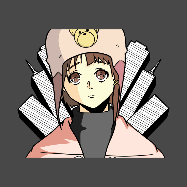 Serial Experiments; Lain by gottyjArt