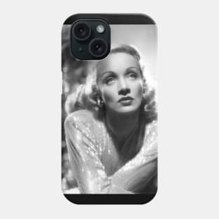 Marlene Dietrich look Phone Case