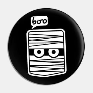 Boo Ghost Halloween Pin