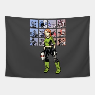 LKS Robot Fighter Tapestry