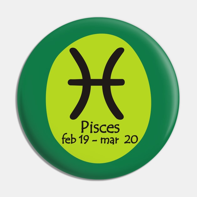Pisces Pin by MBK