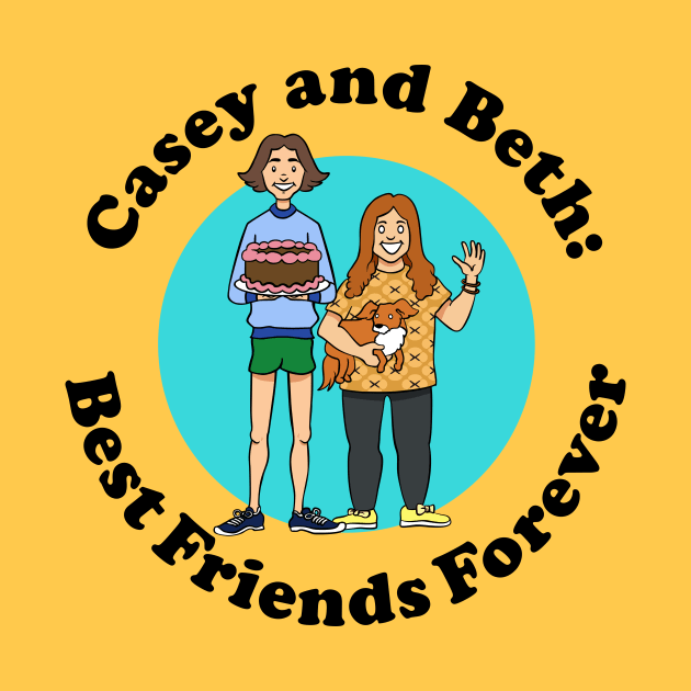 Casey and Beth: Best Friends Foirever by atizadorgris