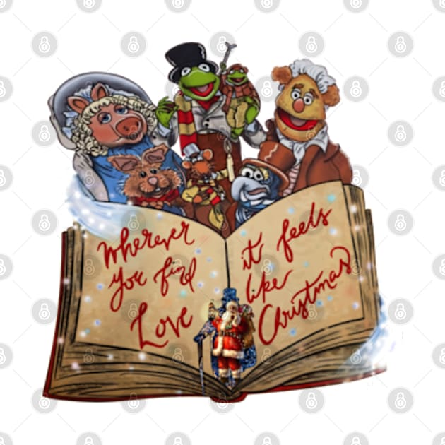 the muppet christmas carol vintage santa clause by unknow user