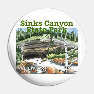 Sinks Canyon State Park, Wyoming Pin