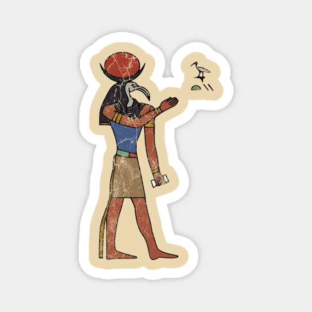 Thoth - Egyptian God Magnet by ClothedCircuit