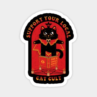 Support Your Local Cat Cult Magnet