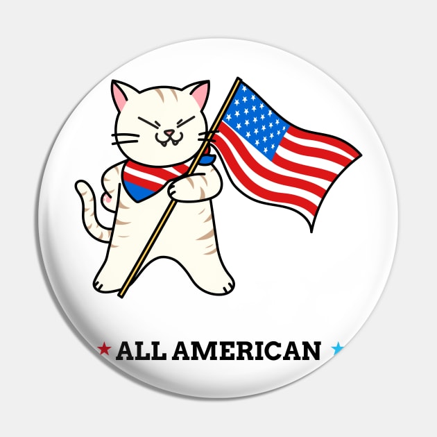 All American Pin by Darth Noob