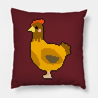 Pixelated Paws Chiken Pillow