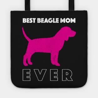 Best Beagle Dog Mom Ever: Beagle Shirt for Girls Tote