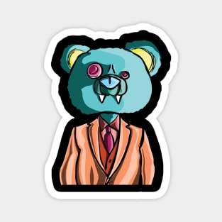 Business Bear Magnet