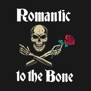 Romantic to the bone | Rose Skeleton T-Shirt