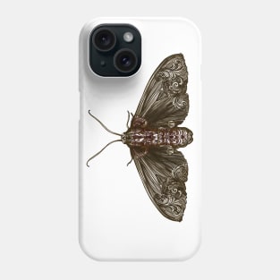 Goth Moth Phone Case