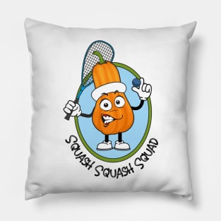squash sport team Pillow