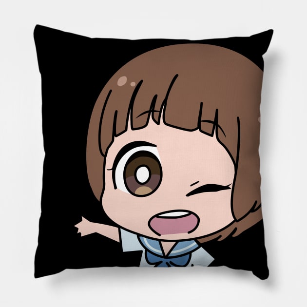 Hello Mako! Pillow by JamesCMarshall