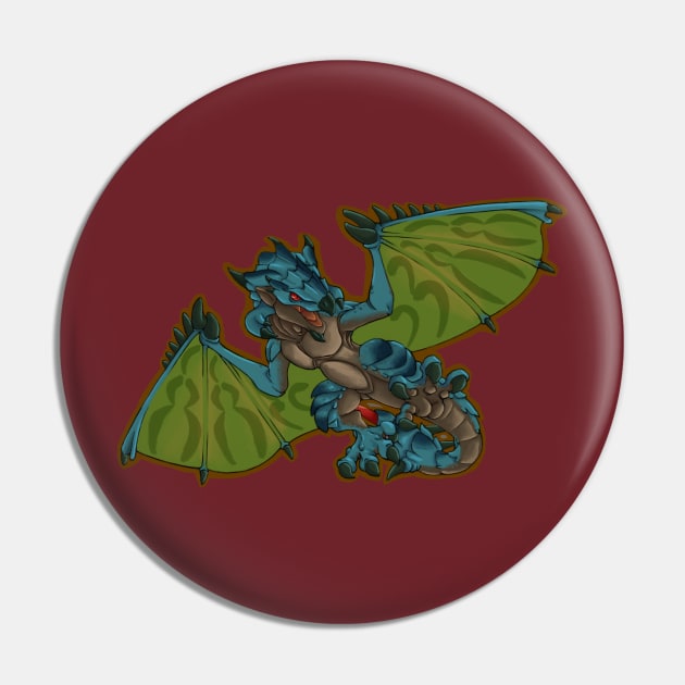 Azure Rathalos Pin by Geistrums