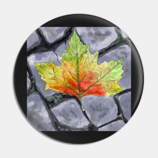 Autumn Leaf Pin