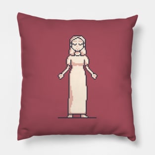 Women In White (Clean) Pillow