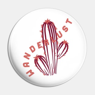 Cacti Wanderlust Pin