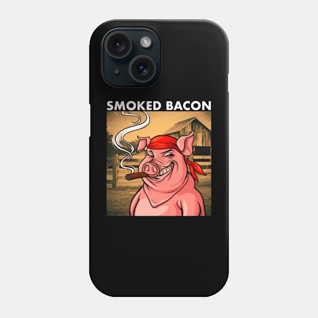 Smoked Bacon Phone Case by Welcome To Chaos 