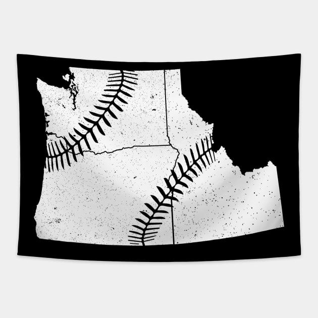 Pacific Northwest Baseball Tapestry by Skycrane