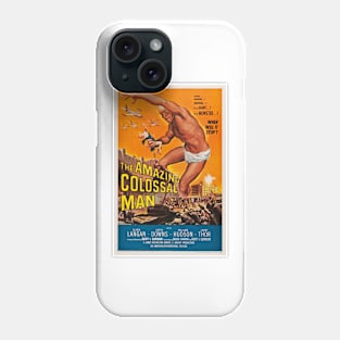 The Amazing Colossal Man Hollywood Horror Vintage Movie Phone Case