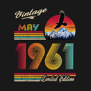 May 1961 Birthday T-Shirt