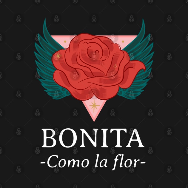 'Bonita como la flor' red rose by keeplooping