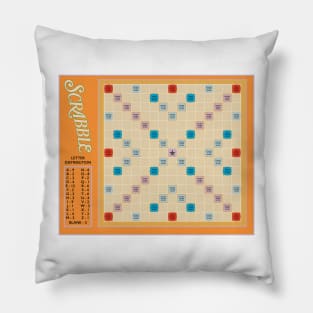 Scrabble Pillow