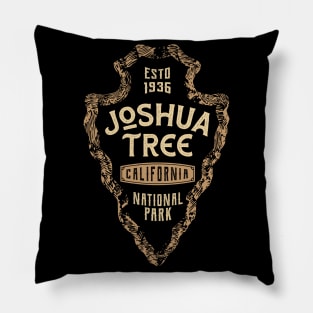 Joshua Tree National Park Outdoor Vintage Pillow