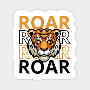 Tiger roar Magnet