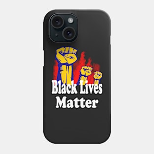 Triple Fist Black Lives Matter BLM Phone Case