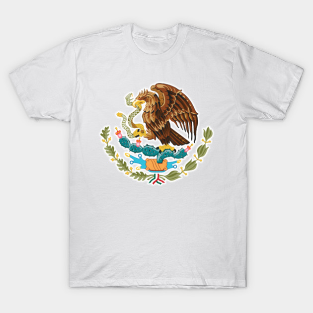 Women/'s Mexico Eagle La Bandera Mexican Pride Flag Cinco De Mayo V-Neck T-Shirt