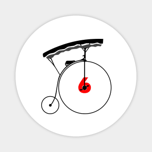 Penny Farthing Magnet