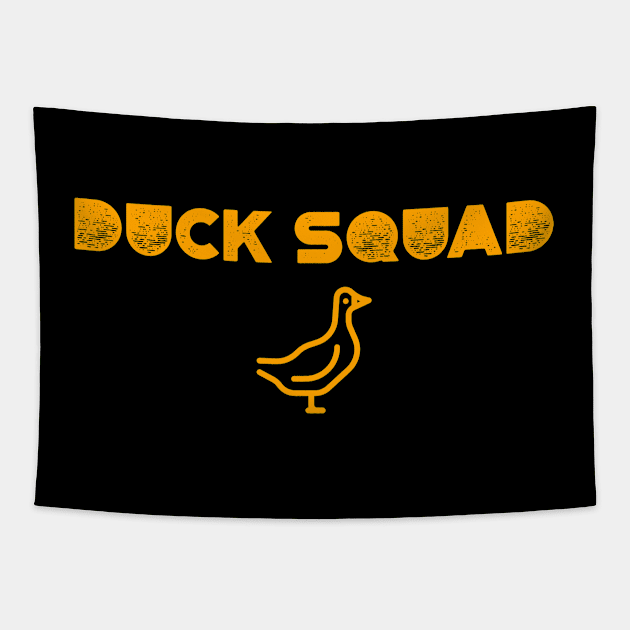 Duck Squad Tapestry by marko.vucilovski@gmail.com