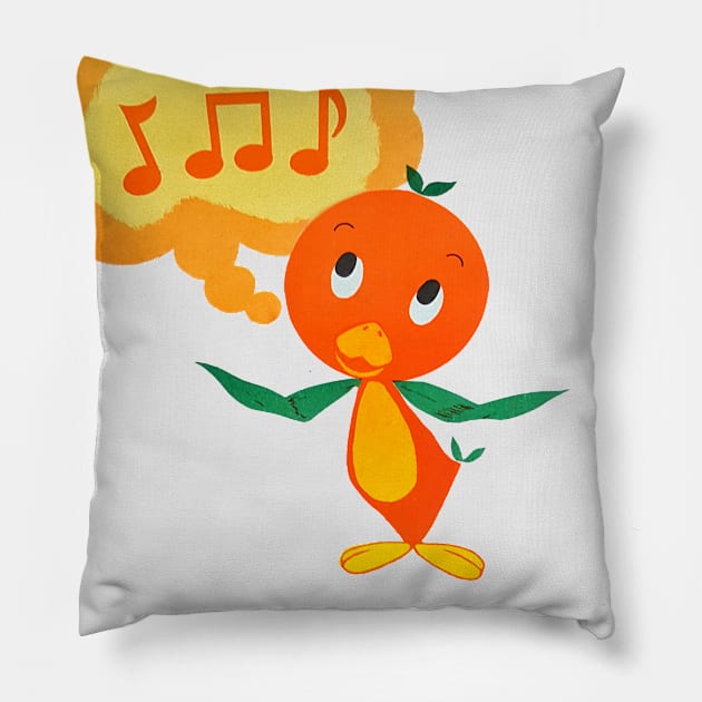 Orange Bird - Florida Pillow by The Dept. Of Citrus