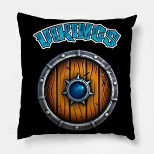 3D Viking's Shield Pillow