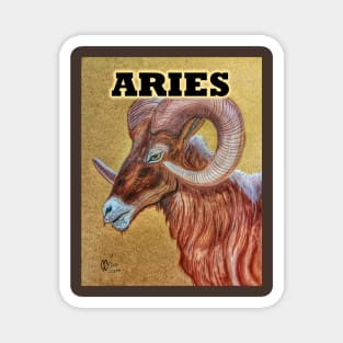 Aries the Ram Zodiac sign Magnet