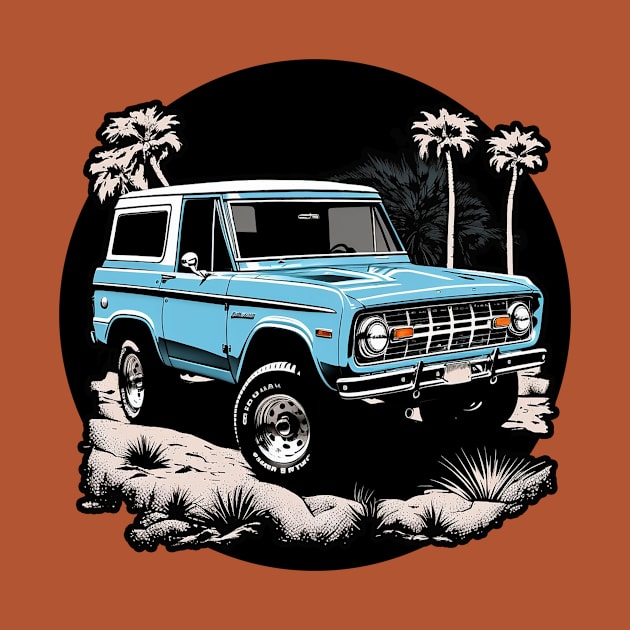 Ford Bronco Vintage Desert by Kid Relic