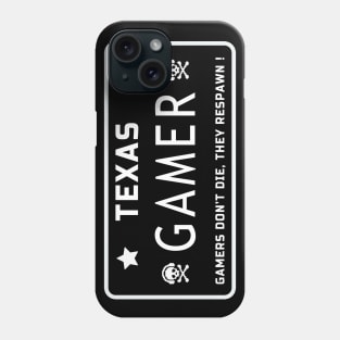 Gamer. Texas. Phone Case