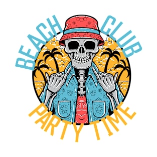 Beach Club Party Time T-Shirt