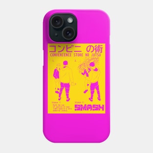 コンビニ の術 Convenience Store No Jutsu / The Convenience Store Technique (pink lemonade) Phone Case