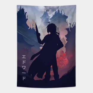 Edward Fullmetal Alchemist - Minimalist Tapestry