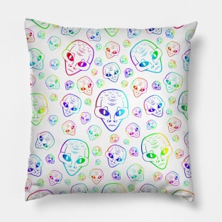 ALIEN Invasion Alien Heads Pillow