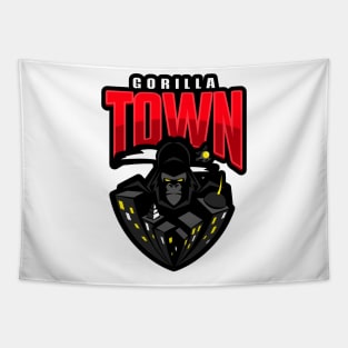 Gorilla Town Tapestry