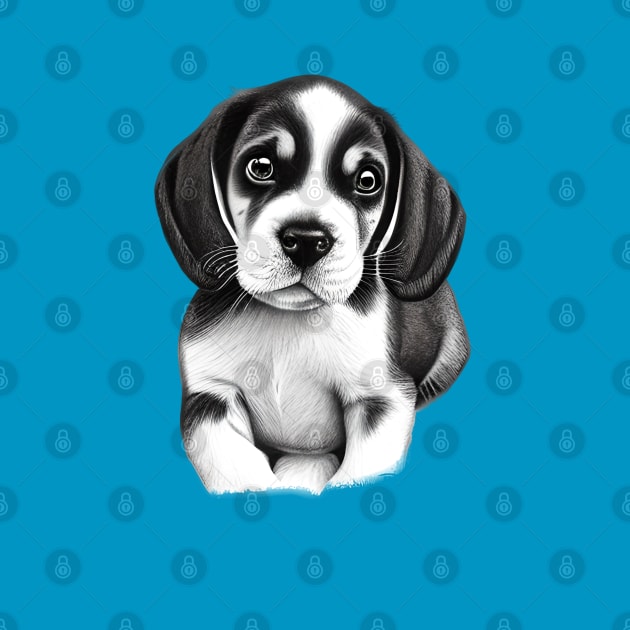 Beagle Puppy by KayBee Gift Shop