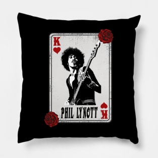 Vintage Card Phil Lynott Pillow