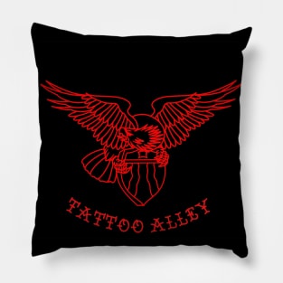 Tattoo Alley 1 Pillow